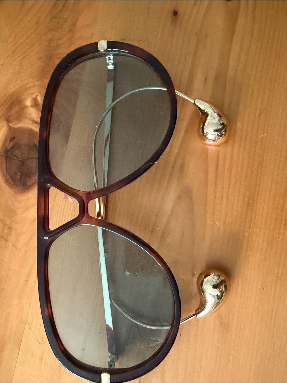 Amazon Oversized Tortoiseshell Sunglasses - Brown Gradient Lenses - Picture 4 of 4